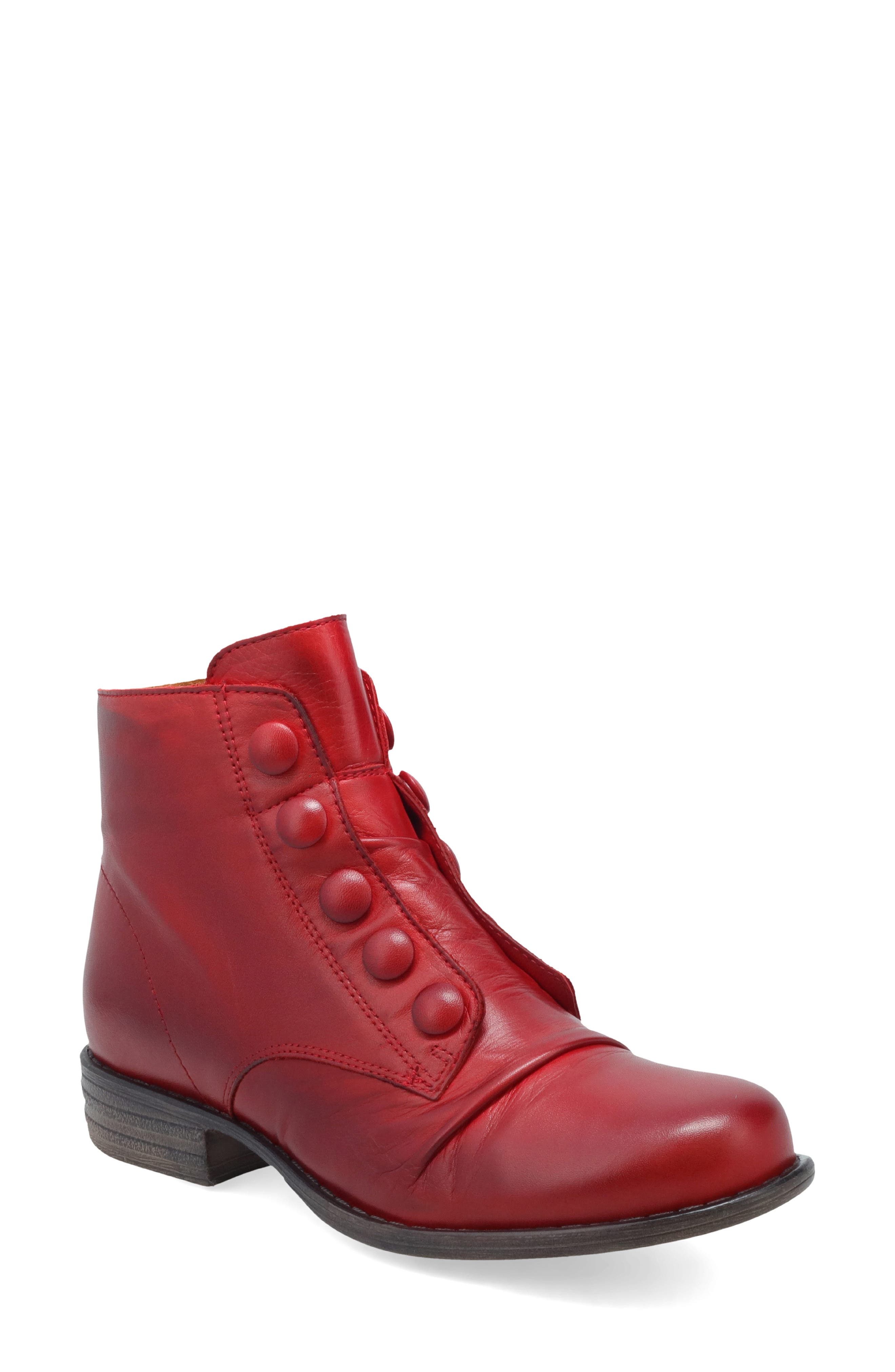 LADIES SHOES/FOOTWEAR Borelli April ankle boot red